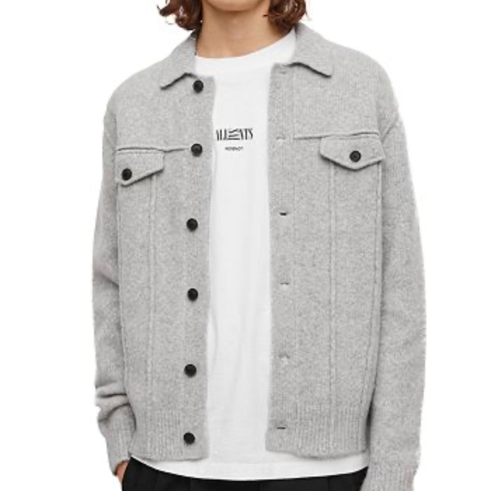 All Saints Koen Knit Jacket